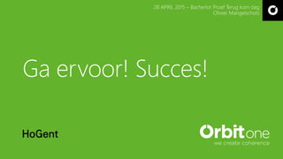 HoGent tips and tricks van een self-made ondernemer 