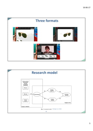 16-06-17
5
99
Three	formats
1010
Research	model
(Verhagen	et	al.,	2014)
 
