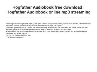 download hogfather audiobook download hogfather audiobook