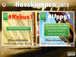 Havskampen 2013
En kombo av “På spåret”
och “Musikhjälpen”
Mats Adamczak
 