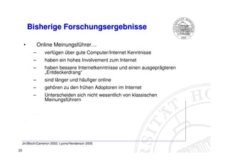 Web 2.0 aus Sicht der Mediennutzer (Taddicken et al)