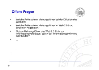 Web 2.0 aus Sicht der Mediennutzer (Taddicken et al)