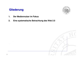 Web 2.0 aus Sicht der Mediennutzer (Taddicken et al)