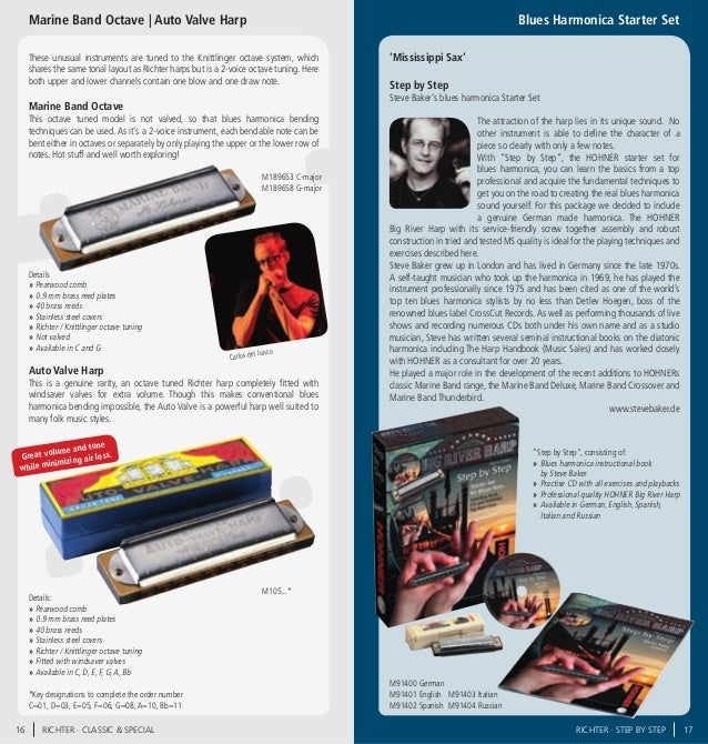 Hohner Unsere Lieblinge 32 Octave Harmonica C or G Beautiful Tone for Folk Music