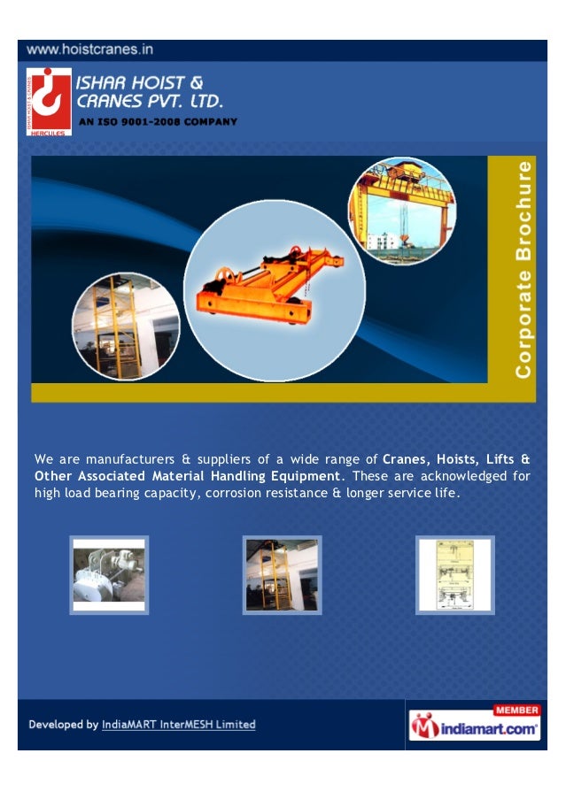 Ishar Hoist & Cranes Pvt. Ltd., Navi Mumbai, Jib Cranes