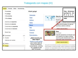 Trabajando con mapas (IV) 