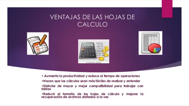 Ventajas Y Desventajas De Una Hoja De Calculo www.vrogue.co