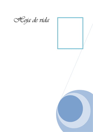 Hoja de vida