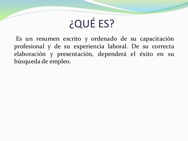 Hoja de vida, carta de presentación y entrevista laboral