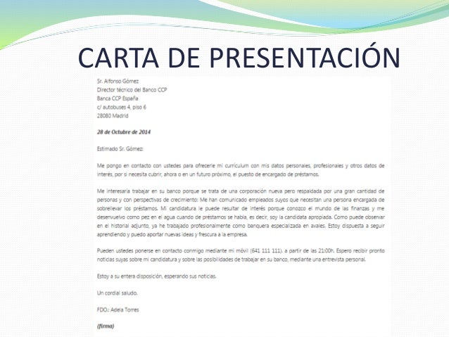 Hoja de vida, carta de presentación y entrevista laboral