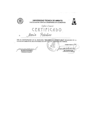 Hoja de vida maria robalino 