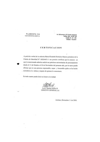 Hoja de vida maria robalino 