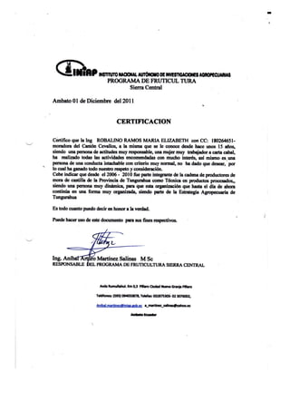 Hoja de vida maria robalino 