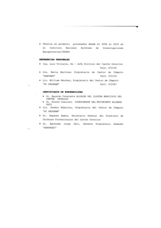 Hoja de vida maria robalino 