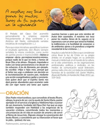 Dios Padre misericordioso, que concediste al beato Álvaro,
obispo, la gracia de ser, con la ayuda de Santa María, pastor
e...