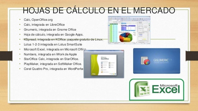 HOJAS DE CALCULO