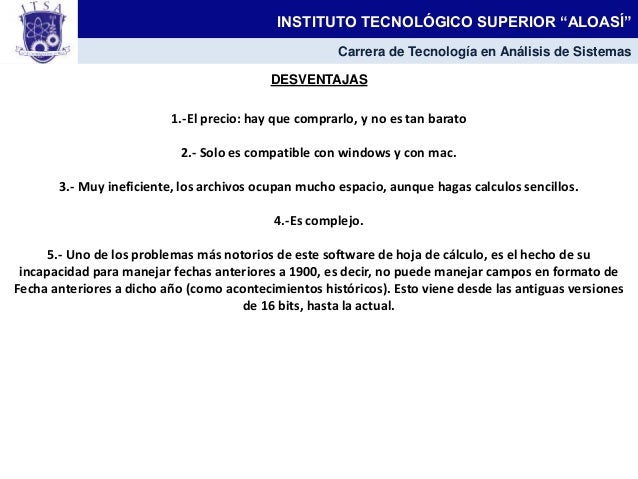 Hojas De Calculo Libres Y Comerciales Y Basadas En La Web