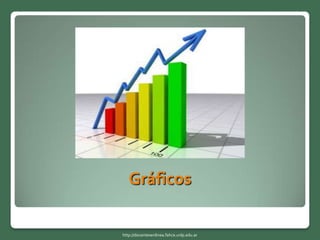 Gráficos
http://docentesenlinea.fahce.unlp.edu.ar
 