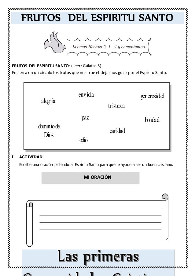 Temas De Religion Para 5 Grado De Primaria
