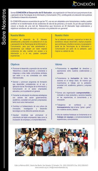 Asociación Conexión El Salvador de El Salvador