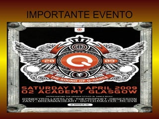 IMPORTANTE EVENTO 