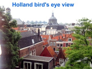 Holland bird's eye view
 