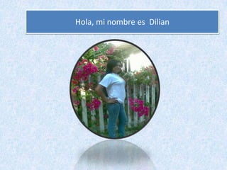 Hola, mi nombre es  Dilian 