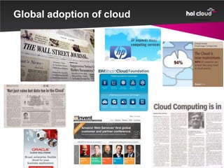 Global adoption of cloud
 