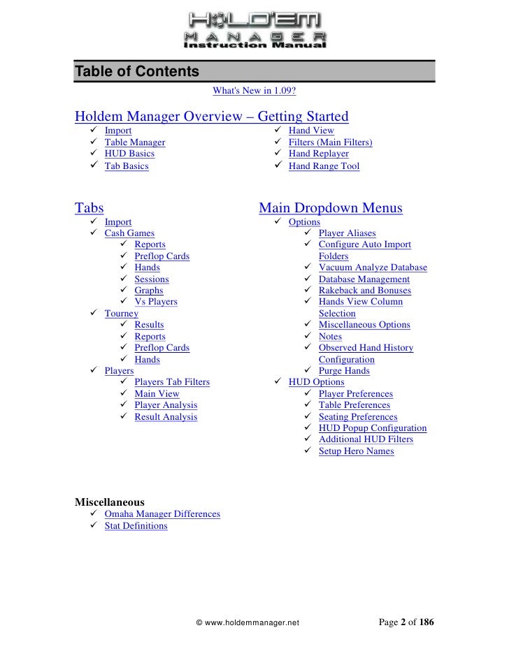 does holdem manager 2 print reports does holdem manager 2 print reports