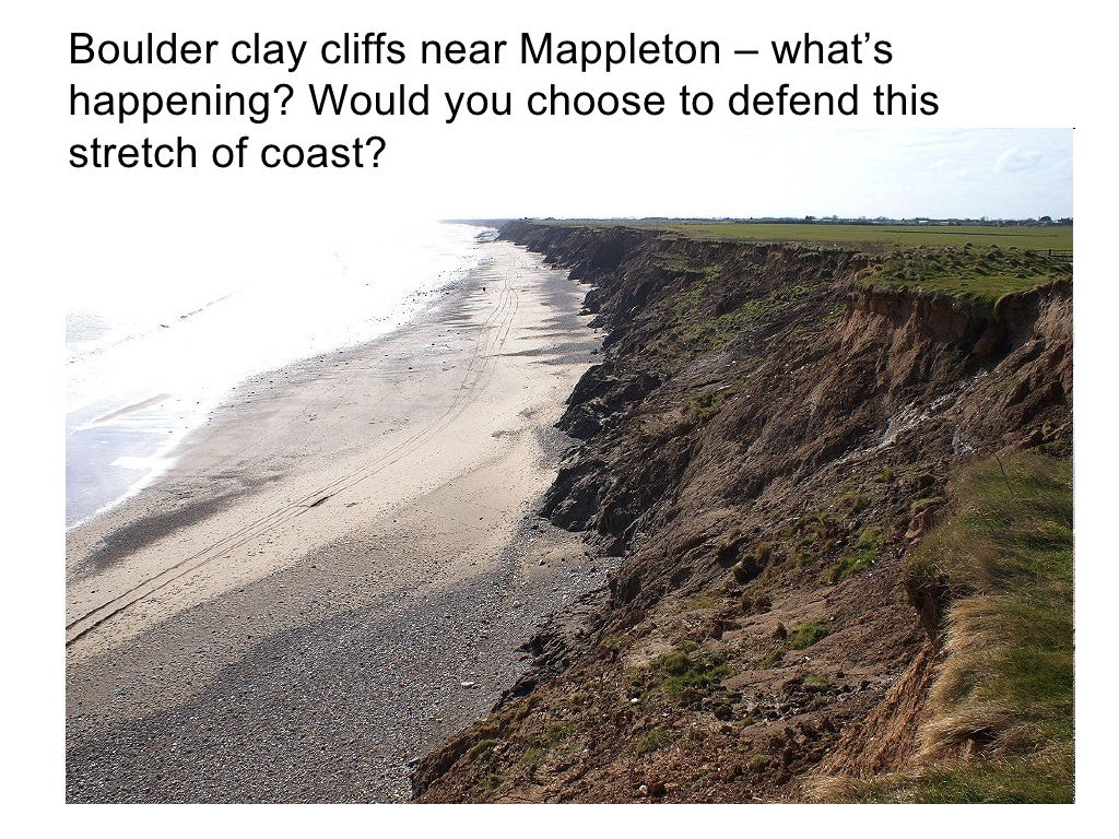 Holderness coastal erosion case study