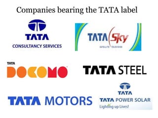 Companies bearing the TATA label
 