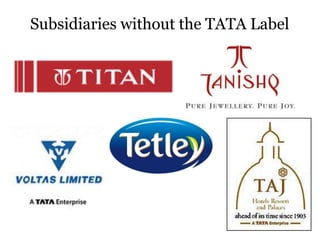 Subsidiaries without the TATA Label
 