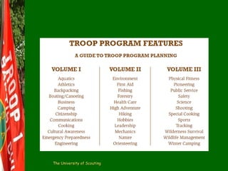 The University of Scouting

 