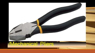 Combination Pliers
/Mechanical Pliers