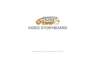 Whiteboard Animation Video Storyboard for Hold Power