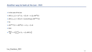 Ho Lee model and Girsanov theorem, ratio of deflated Zeros | PDF