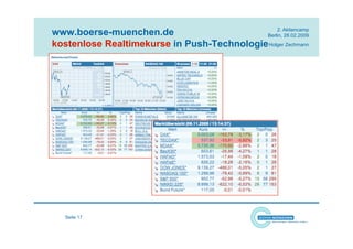 Holger Zechmann Vortrag Aktiencamp Berlin