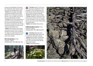 grusväg och skogsbilväg. Avslutning                • Terräng: Asfalt (1,1 km), grus­
åter skogsstigar. Bitvis ojämnt under­             väg (2 km), skogbilväg (1,7 km),
lag, annars en tämligen flack runda.        skogstig (1,7 km). Lämplig som start­
• Sevärt: Fina passager i havsmiljö,        runda för den mindre erfarne löparen.
omväxlande terräng och flora. Rikt          Lätt att hitta och stabilt underlag.
fågelliv; tranor, hackspett, kungsörn,      • Sevärt: Rikt fågelliv. Älg och rådjur.
havsörn, orre och tjäder. Har man tur       • Terrain: Asphalt (1.1 km) gravel road
kan man träffa på älg och rådjur.           (2 km), forest road (1.7 km), forest path
• Terrain: Varied. In the beginning are     (1.7 km). Suitable for start-up round for
pine forests with wide paths that turn      the less experienced runner. Easy to find
into more narrow forest paths, then 2       and stable surface.
km of dirt road and forest road. Closing    • Sights: Rich birdlife. Moose & deer.
contains forest paths. At times uneven
otherwise of fairly flat trail.             Uddbergsvägenrundan, 9,7 km.
• Sights: Fine passages in the marine       Löpning / Jogging
environment, varied terrain and flora.      Svårighetsgrad*: Blå. Difficulty: Blue*
Abundance of birds; cranes, woodpeck-
ers, eagles, sea eagles, black grouse and          • Terräng: Skogsstig, bitvis
capercaillie. If you are lucky, you can            skogbilväg/grusväg. Lätt att hit­
meet moose and deer.                        ta. Merparten på stabilt underlag.
                                            • Sevärt: Fina passager med lövskog.
Skorvbergsvägen, 6,5 km.                    • Terrain: Forest path, partly forest
Löpning / Jogging                           road / dirt road. Easy to find. Mostly
Svårighetsgrad*: Blå. Difficulty*: Blue     stable stable surface.
                                            • Sights: Beautiful passages.




6                                                                   *Svårighetsgrader: Grön, Blå, Röd, Svart (från lätt till svår). Difficulty levels: Green, Blue, Red, Black ( from easy to difficult)
 
