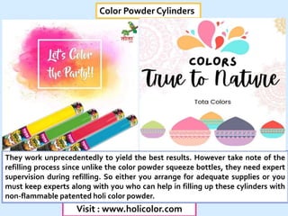holi color powder flammable