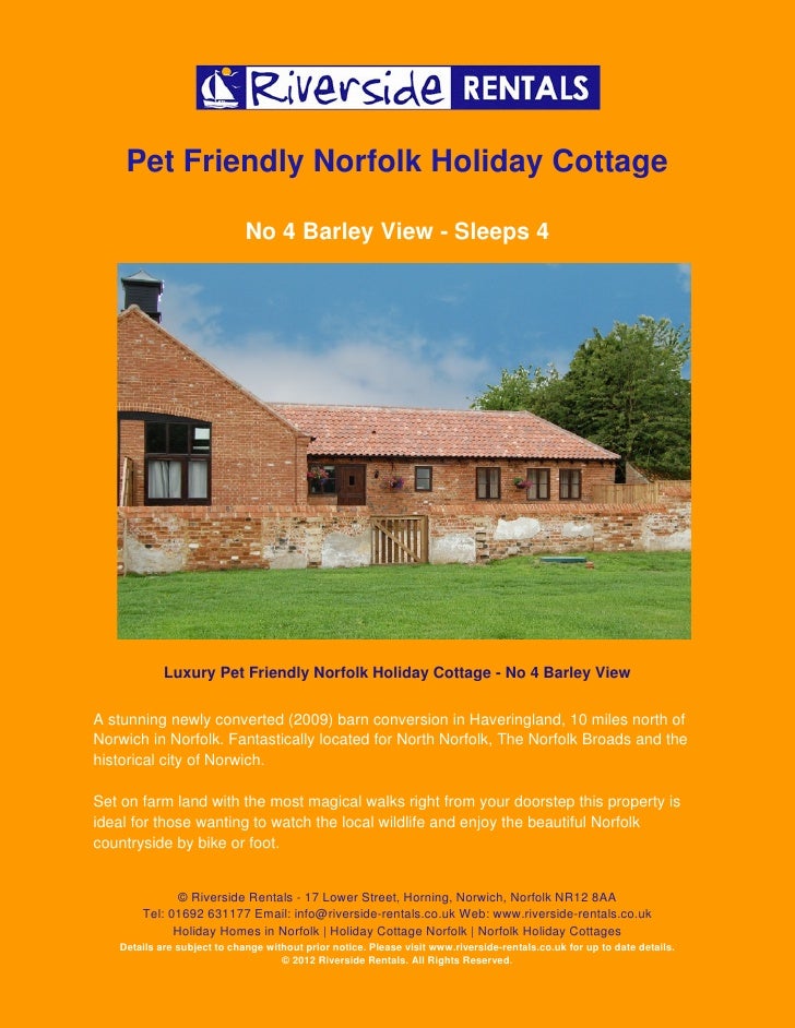 luxury pet friendly holiday cottages