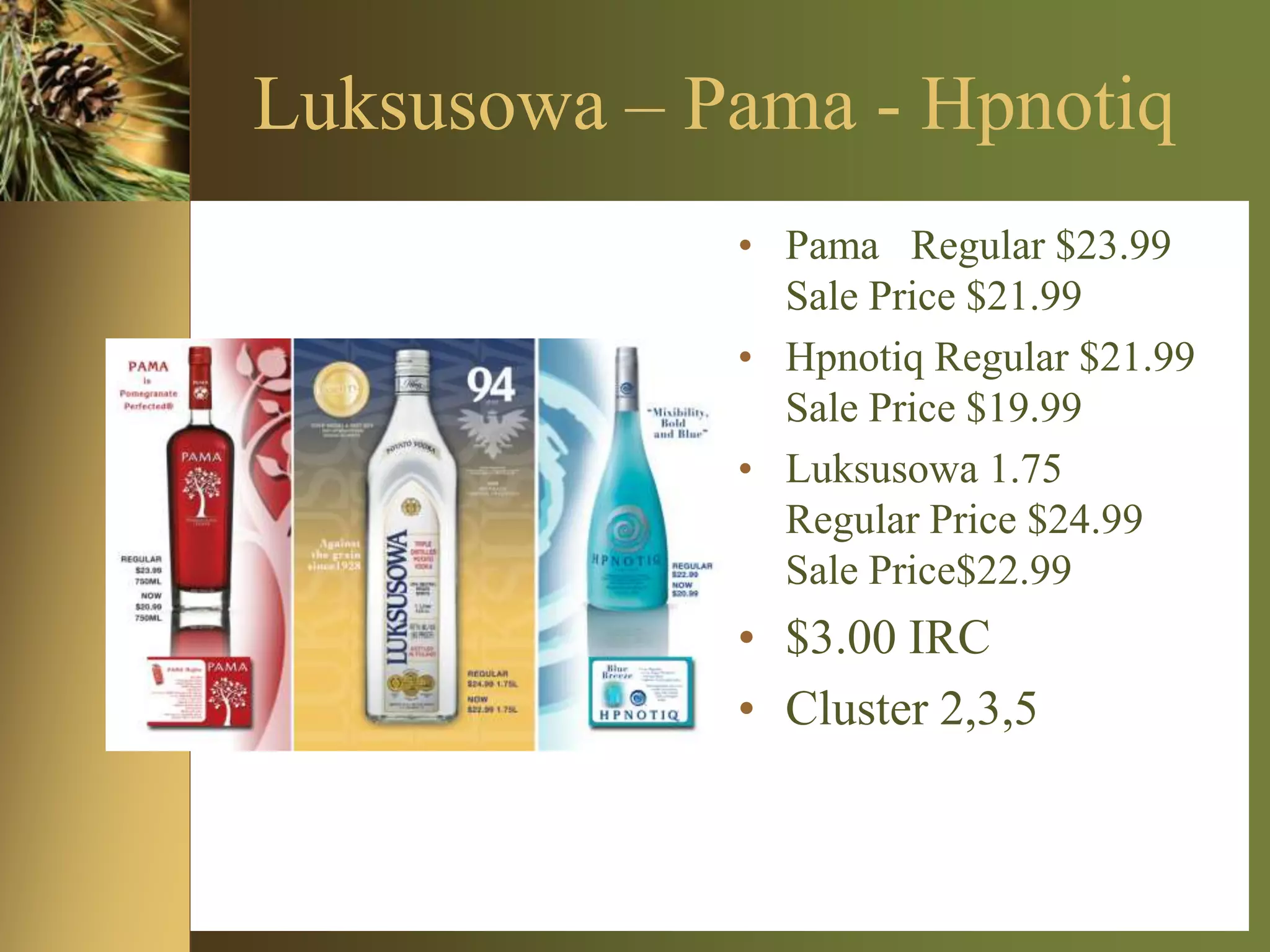 Pinot Noir  Yellow Tail SparklingRegular $11.99Sale Price $8.991.5 Liter - $12.99Cabernet