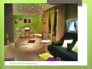 Living room, Contemporary
 