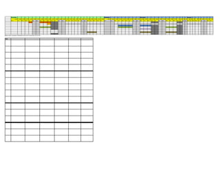 November December
11/17 11/18 11/19 11/20 11/21 11/22 11/23 11/24 11/25 11/26 11/27 11/28 11/29 11/30 12/1 12/2 12/3 12/4 12/5 12/6 12/7 12/8 12/9 12/10 12/11 12/12 12/13 12/14 12/15 12/16 12/17 12/18 12/19 12/20 12/21 12/22 12/23 12/24 12/25 12/26 12/27 12/28 12/29 12/30 12/31 1/1 1/2 1/3 1/4 1/5 1/6 1/7 1/8 1/9 1/10 1/11 1/12 1/13
Mon Tue Wed Thurs Fri Sat Sun Mon Tue Wed Thurs Fri Sat Sun Mon Tue Wed Thurs Fri Sat Sun Mon Tue Wed Thurs Fri Sat Sun Mon Tue Wed Thurs Fri Sat Sun Mon Tue Wed Thurs Fri Sat Sun Mon Tue Wed Thurs Fri Sat Sun Mon Tue Wed Thurs Fri Sat Sun Mon Tue
Note: Colors represent individuals and are for visual ease of use only
Date
JanuaryDecember