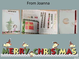 From Joanna
 