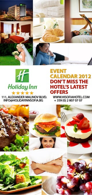 Holiday Inn Sofia - Events Calendar 2012