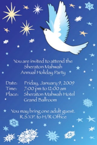 Holiday Invite