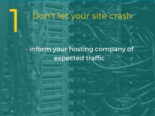 5 Steps to Prepare for Holiday Web Traffic | PPTX
