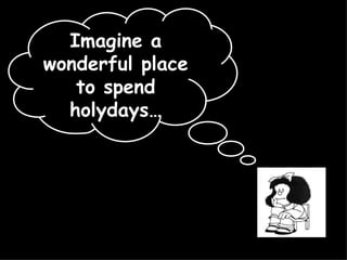 Imagine a wonderful place to spend holydays… 