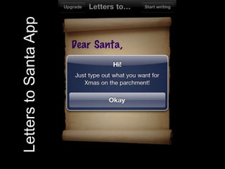 Letters to Santa App
 