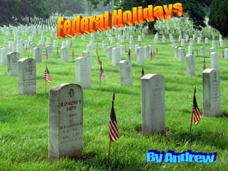 Federal Holidays By Andrew  
